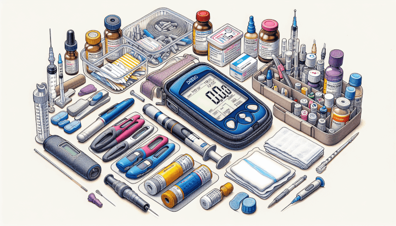 what should be included in a type 1 diabetes emergency kit